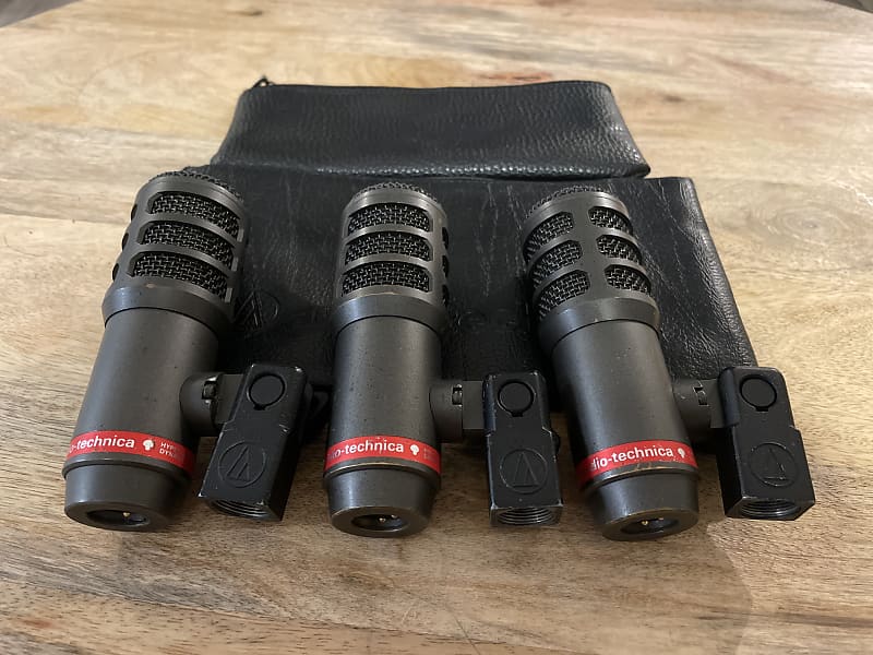 (3) AudioTechnica ATM25 Hypercardioid Dynamic Instrument Reverb