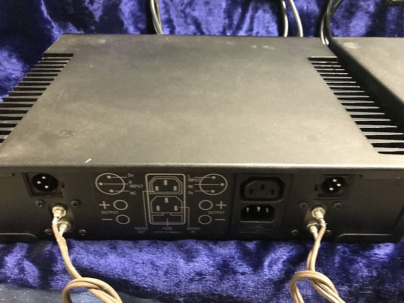 Linn LK1 LK2 PREAMPLIFIER AMPLIFIER SET 1988 Black | Reverb