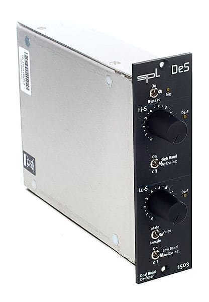 SPL DeS Model 1503 500 Series Dual Band De-Esser Module