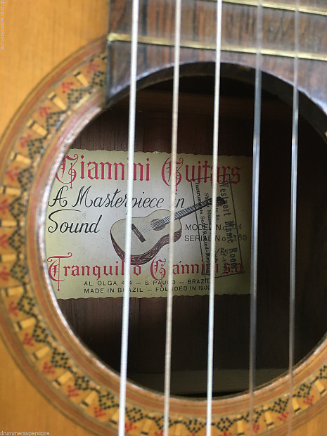 Tranquillo sales giannini guitar