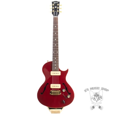 Used 1998 Gibson Blueshawk in Cherry w/ Case image 4