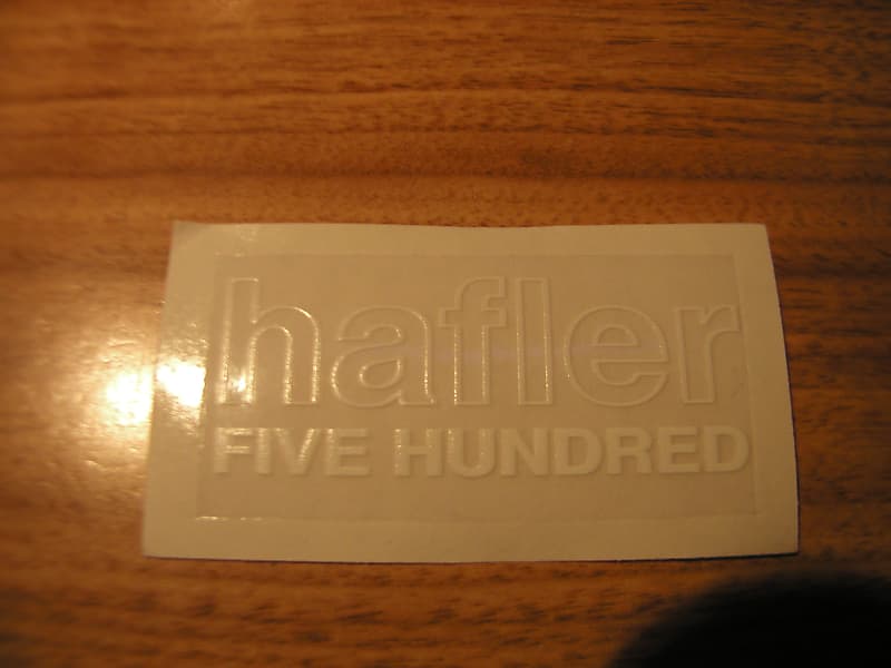 Hafler DH-500 Logo Decal (2)