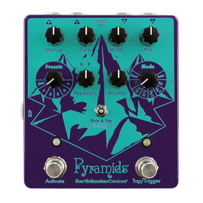 EarthQuaker Devices Pyramids Stereo Flanger Pedal image 1