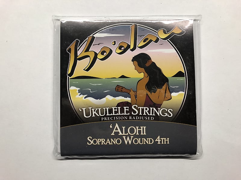 Koolau Alohi Soprano Ukulele Strings Wound 4th Low G Reverb