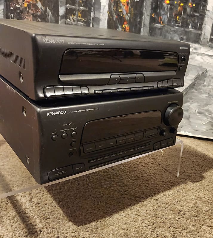 Kenwood Vintage Kenwood A-A7L integrated amplifier and GE-A7