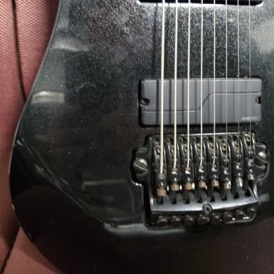 Ibanez RG2228 Prestige 8 string guitar Black with Fishman | Reverb