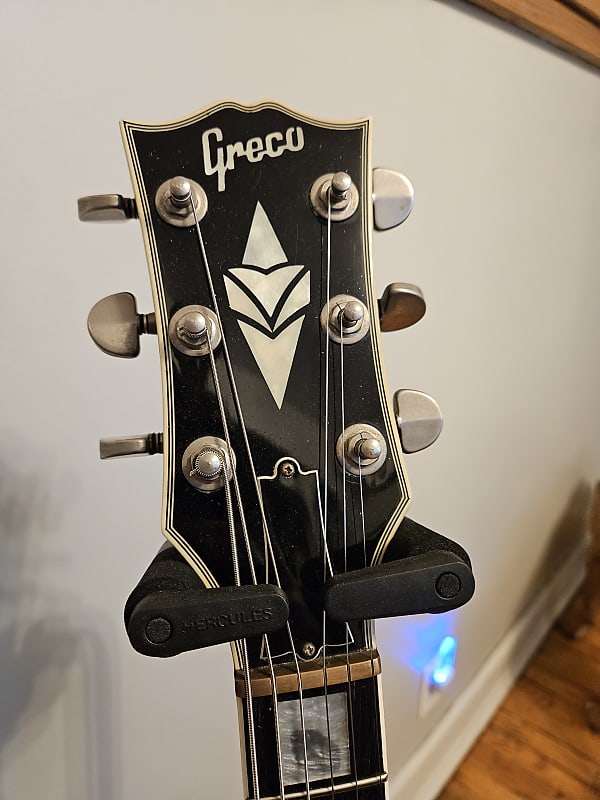 Greco LesPaul Type ElectricGuitarエレキギター Greco EG360 Les Paul Type Black 1974 w/Hard Case Used