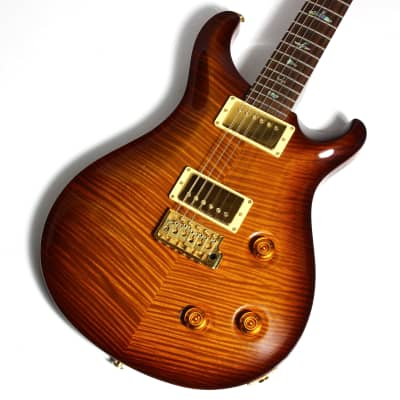 2005 Paul Reed Smith PRS Custom 22 Artist Package Brazilian Rosewood - Violin Amber Sunburst, Tremolo, Flame 10 top for sale