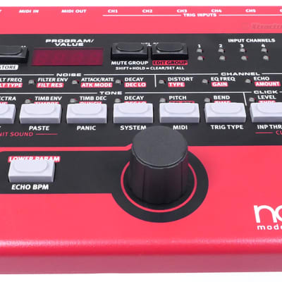 Nord Drum 2 6-Channel Modeling Percussion Synthesizer | Reverb