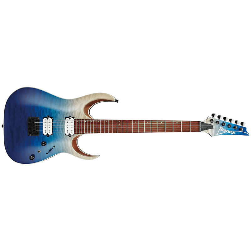 Ibanez RGA42HPQM BIG Blue Iceberg Gradation - FREE GIG BAG - High Performance Electric Guitar RGA 42HP QM - NEW image 1