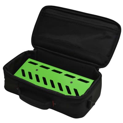 Gator Cases GPB-LAK-GR Small Green Aluminum Pedal Board with Carry Bag image 10