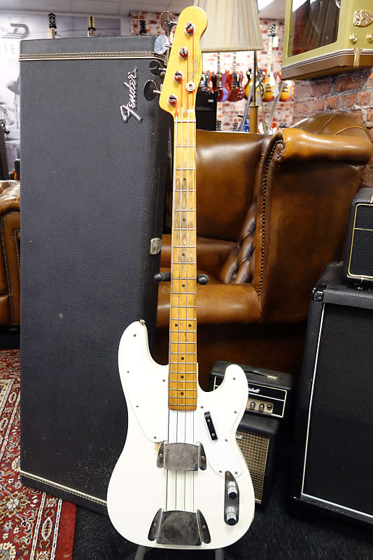 Fender 1968 Telecaster Bass Refin Blond OHSC image 1