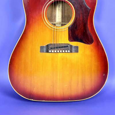 Gibson J45 ADJ 1964-1965 - Cherry Sunburst image 1