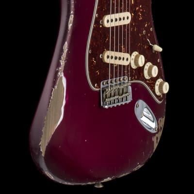 Fender Custom Shop Austin Macnutt Masterbuilt Empire 67 Stratocaster Relic - Midnight Wine #64210 image 6