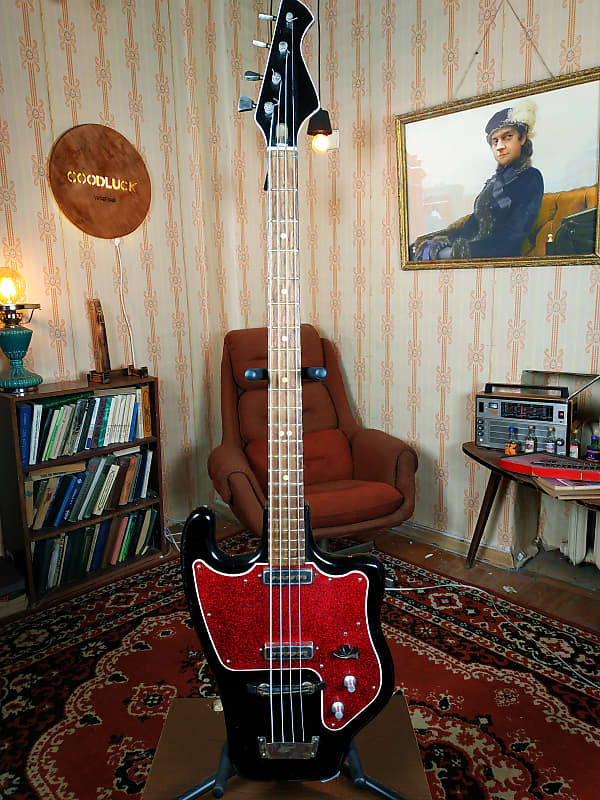 Tonika Bass Guitar USSR Vintage Rare Deluxe Precision Reverb