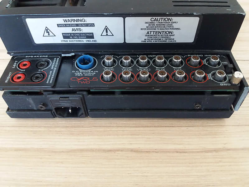 CYRUS TWO Hi-Fi Integrated Amplifier Cyrus Electronics Black