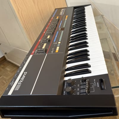 Roland Juno-106 61-Key Programmable Polyphonic Synthesizer 1984 - 1985 - Black image 2
