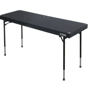 Odyssey CTBC2060 Carpeted Folding DJ Table with Adjustable Legs