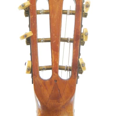 Coat of arms romantic guitar ~1910 - rare and unique - similar to Hermann Hauser, Richard Jacob Weissgerber + video! image 10