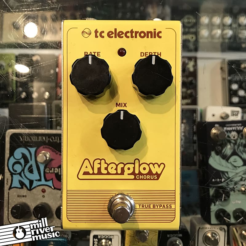 TC Electronic Afterglow Chorus Pedal Used