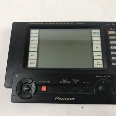 Pioneer Pre-Programmed And Learning Remote Control Unit CU-VSX158 image 1