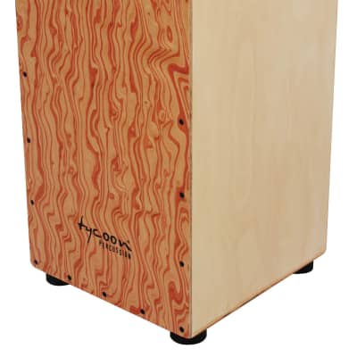 Tycoon 29 Series Siam Oak Cajon w/Hand Painted Front Plate TKW-29 image 1
