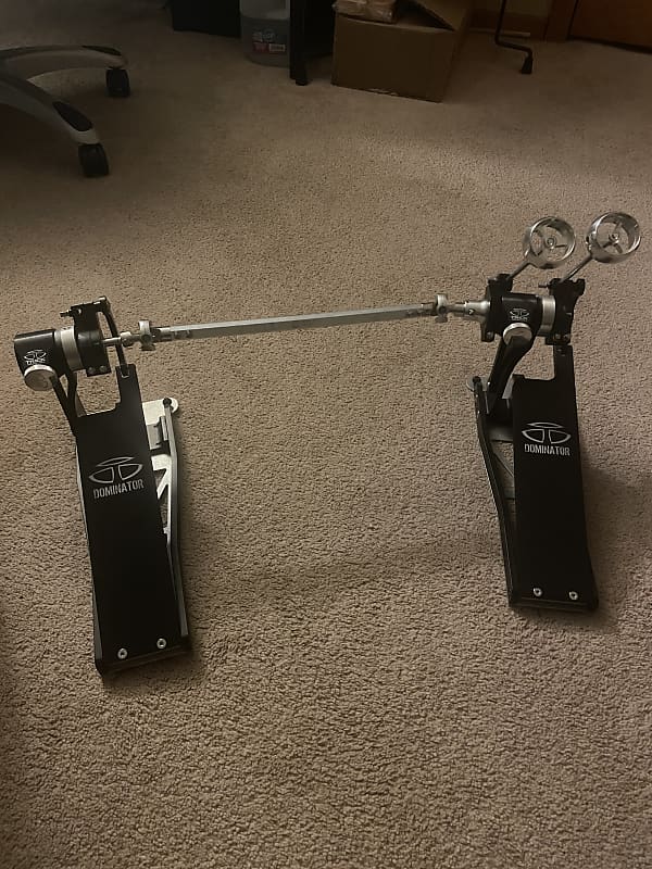 Trick Drums DOM2 Dominator Double Bass Drum Pedal with Reverb