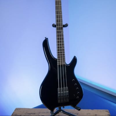 Willcox Lightwave Saber 4-String Optical Electric Bass 2009 Gloss Black for sale