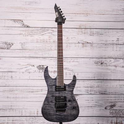 LTD M200 Electric Guitar | See Thru Black image 3