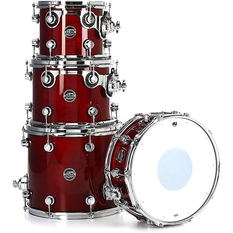 DW Performance Series 10 / 12 / 14 / 5.5x14" Tom / Snare Pack 4 image 1