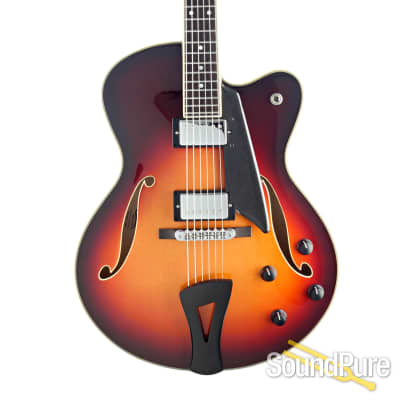 Comins GCS-16-2 Violin Burst Archtop Guitar #218064 for sale