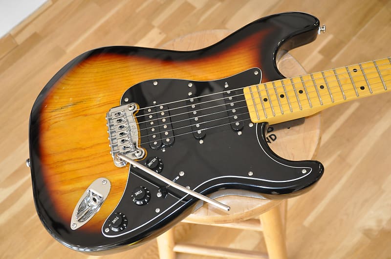 G&L Tribute Legacy HSS 3-Tone Sunburst / Stratocaster® Type / TLEGHSS / by  Leo Fender