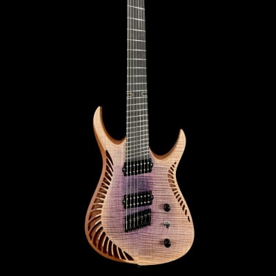 OD Guitars Venus 7 - 5A Flame Maple Top - Bare Knuckle Pickups image 4