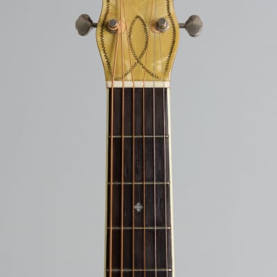 Oahu Jumbo  previously owned by Marc Ribot Flat Top Acoustic Guitar, made by Kay (1935), black hard shell case. image 5