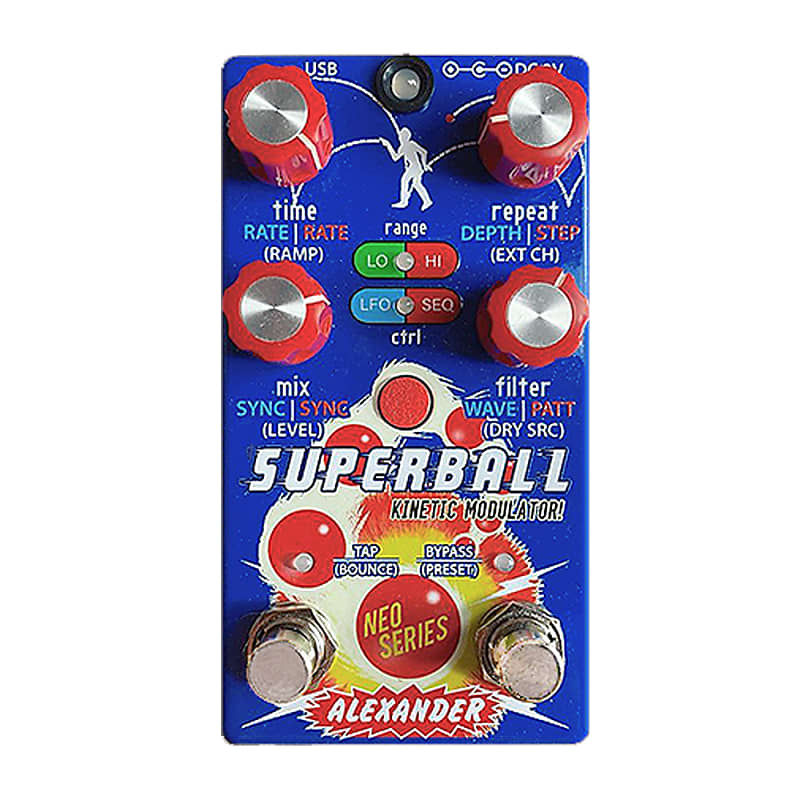 Alexander Pedals Superball Delay Pedal image 1
