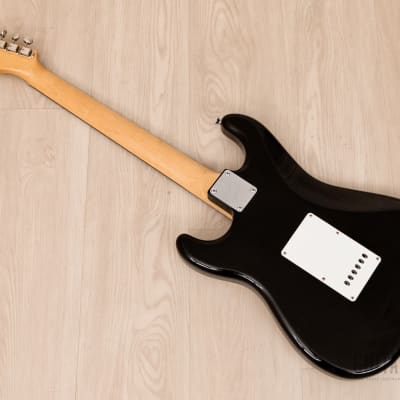 1983 ESP 400 Series ST465 Vintage S-Style Guitar Black, One-Owner w/ Case, Japan image 12
