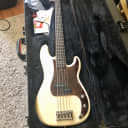 Fender American Standard Precision Bass V 2015 Olympic White