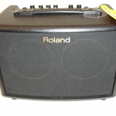 Roland AC-33 30-Watt Battery Powered Portable Acoustic Guitar Amp - Black for sale