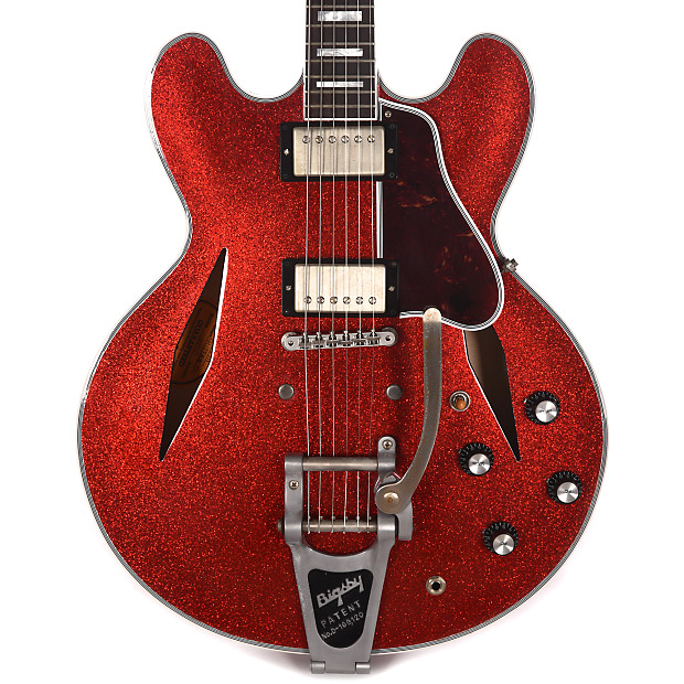 【12/21出品終了】Gibson Memphis ES-355 限定モデル Gibson Memphis ES-355 Bound Diamond Dark Cherry Sparkle