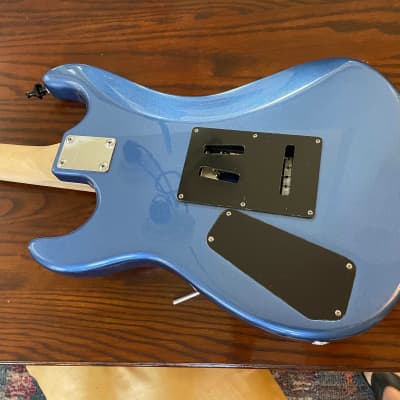 Kramer  Baretta 2021 Blue  with upgrades and modifications image 3