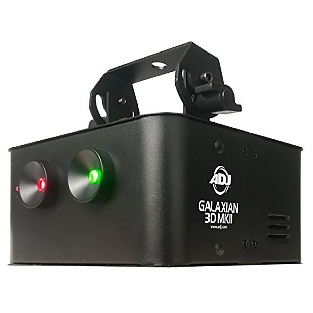 American DJ GAL176 Galaxian 3D MkII Red/Green DMX Laser image 1