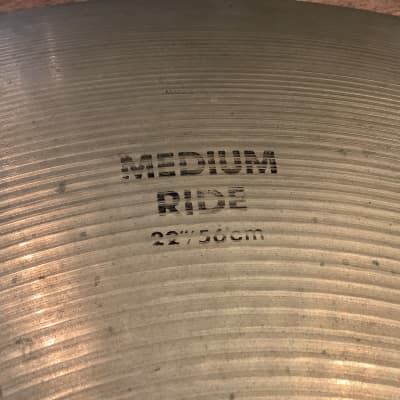 A. Zildjian 22” Medium Ride 1980’s - #1536 image 7