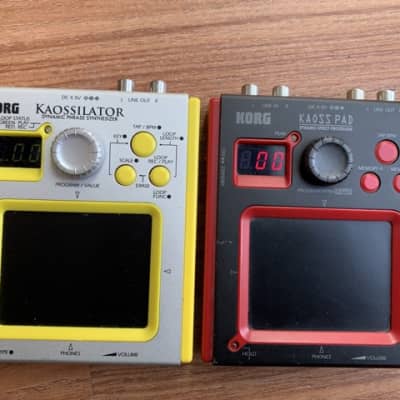 Korg Kaossilator + Kaoss Pad mini KP in great condition | Reverb