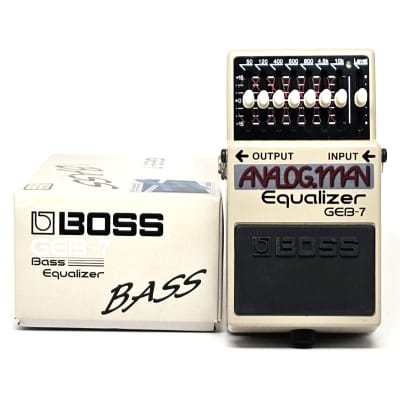Reverb.com listing, price, conditions, and images for boss-geb-7-bass-equalizer