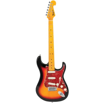 Tagima TG-530 Woodstock Series Strat Style 6-String Electric Guitar Sunburst