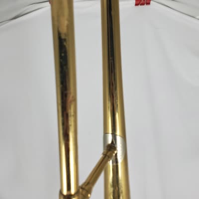 Getzen Valve Trombone  Lacquered Brass image 3