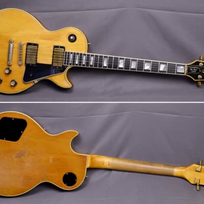 RARE Vintage 1976 Gibson Les Paul Custom Natural +OHSC LP 1970s image 6