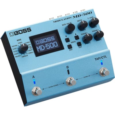 Mint BOSS MD-500 Modulation MIDI USB Stereo Buffered True Bypass Guitar Effects Pedal image 2
