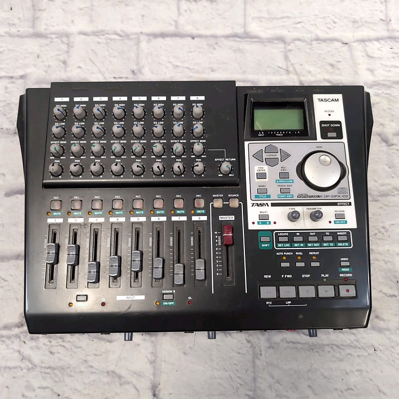 Tascam DP-01FX/CD orders Portastudio 8 Track Mixer/Recorder/CD Burner Multitrack