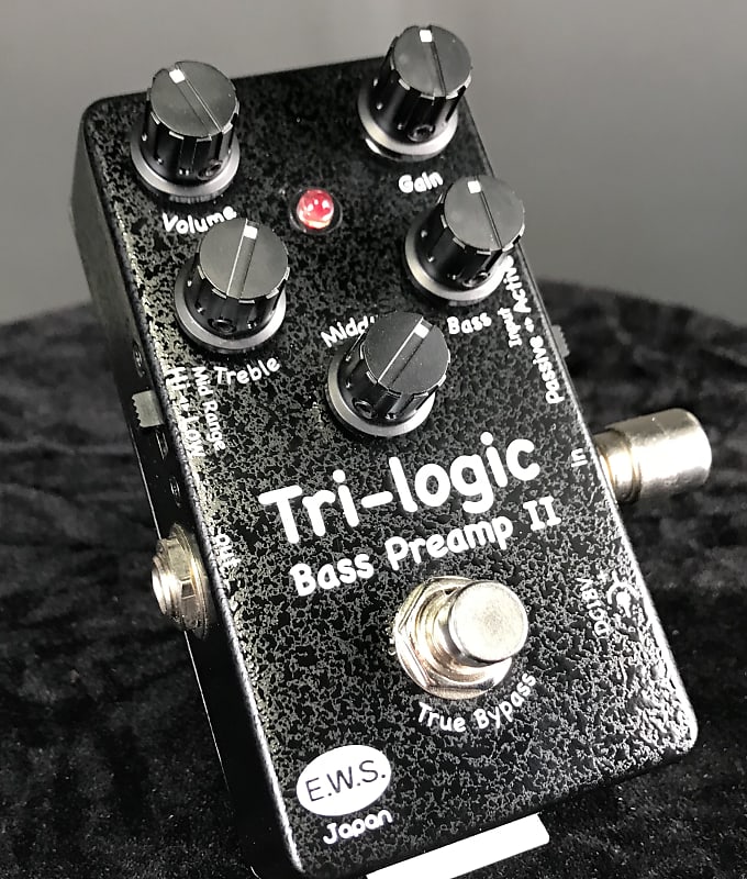 EWS TriLogic Bass Preamp 2 Black Reverb